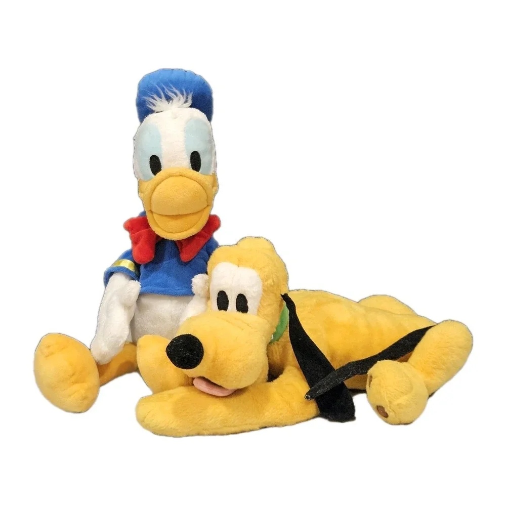 Disney Donald Duck & Pluto Plush Bundle Stuffed‎ Animals